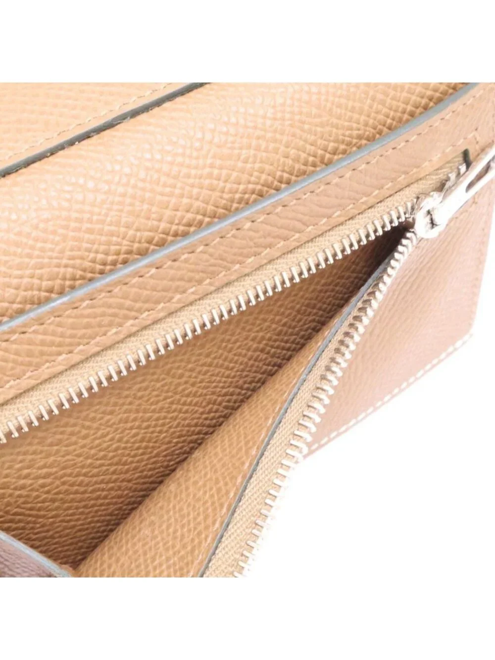 Hermes Epsom Vert Peppermint Bearn Compact 3 Fold Wallet